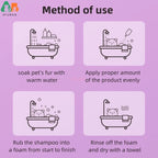 ATUBAN Dog Shampoo and Conditioner,Hypoallergenic Dog Shampoo for Smelly Dogs,Probiotic Pet Shampoo for Dogs,Royal Lavender